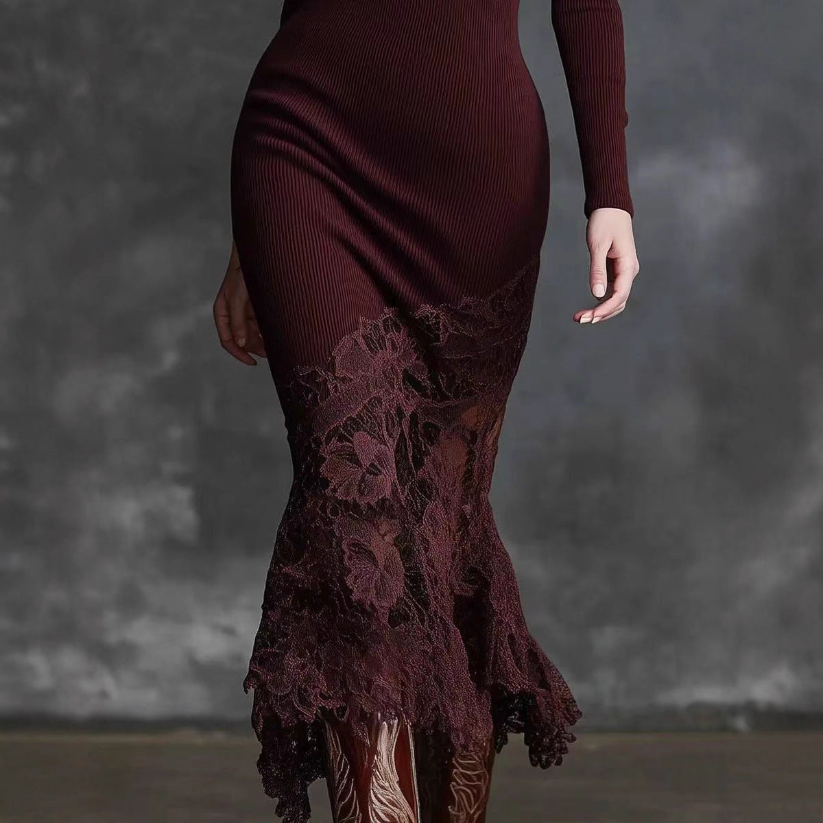Burgundy Noir: The Dark Side of Elegance
