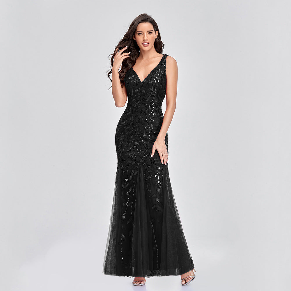 Mermaid Silhouette Evening Dress Radiating Elegance