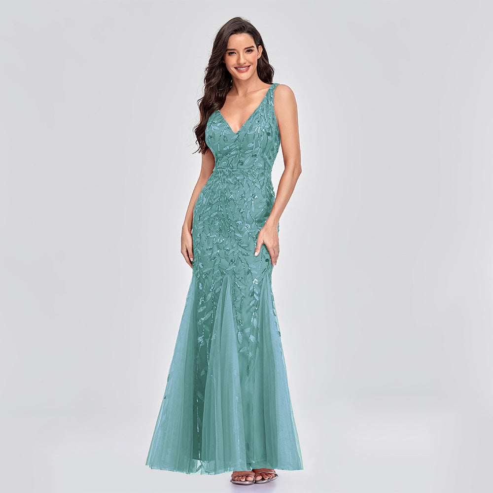 Mermaid Silhouette Evening Dress Radiating Elegance