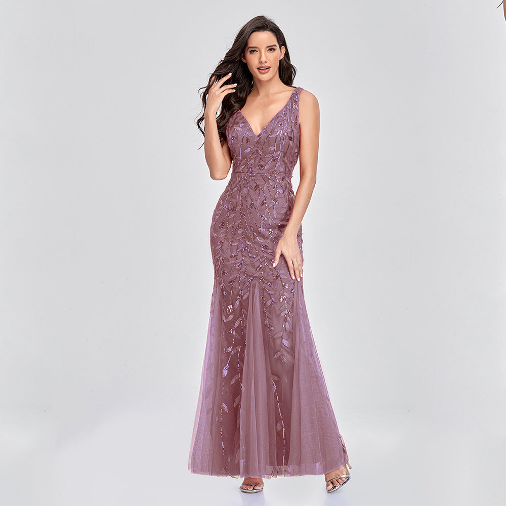 Mermaid Silhouette Evening Dress Radiating Elegance