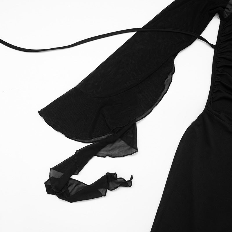 One-Shoulder Black Jumpsuit – Timeless Elegance