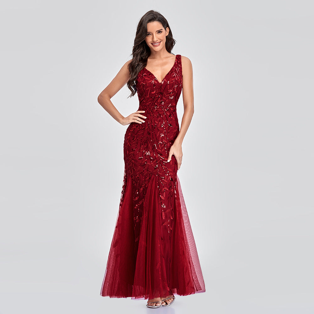 Mermaid Silhouette Evening Dress Radiating Elegance
