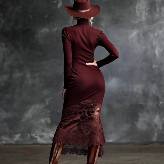 Burgundy Noir: The Dark Side of Elegance